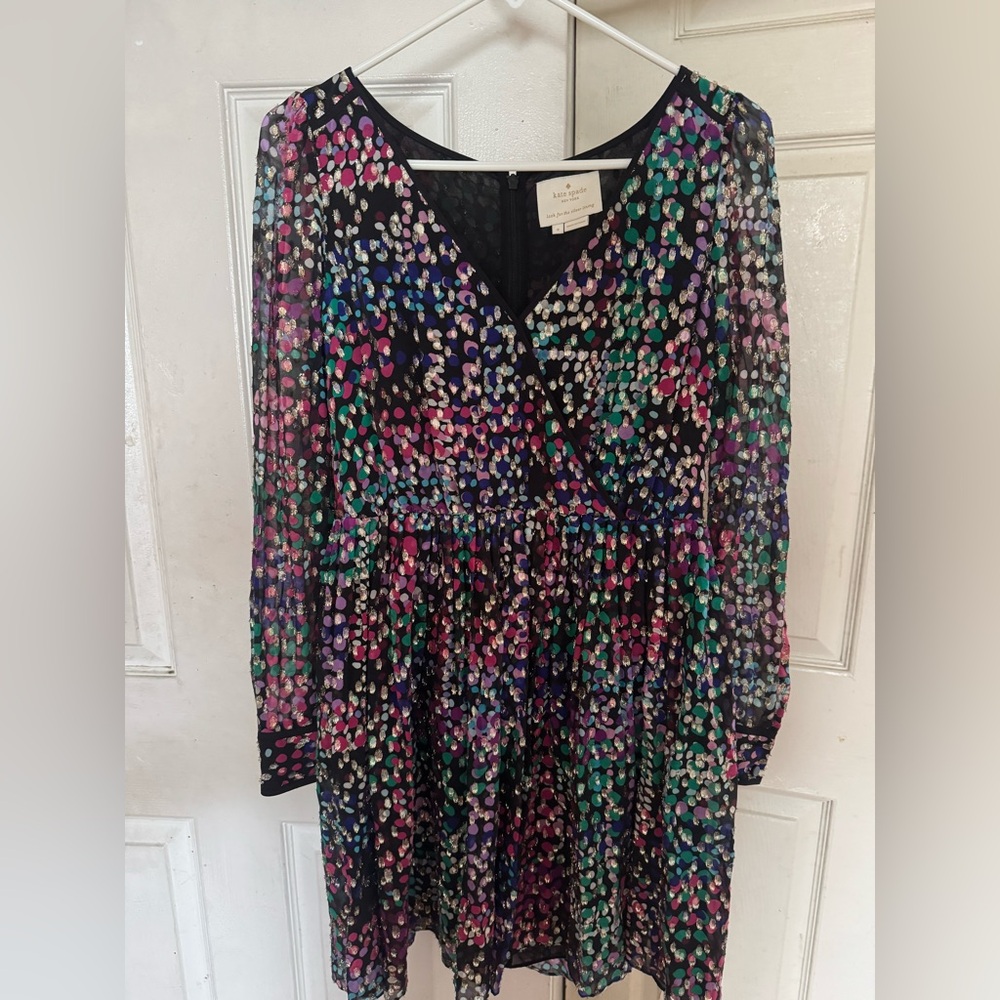 Kate Spade Colorful Sequin Top